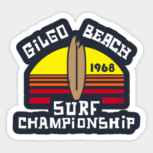 Gilgo Beach Surf Championship Sticker